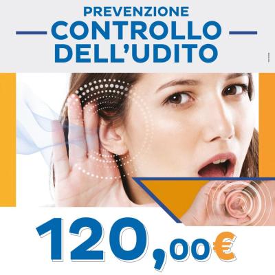 Prevenzione controllo dell'udito